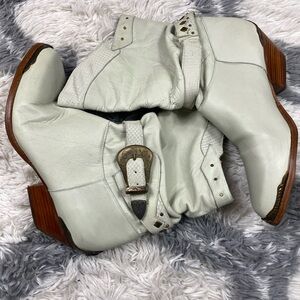 Vintage DOLCIS 448 Leather Western Cowboy Boots women size 9M